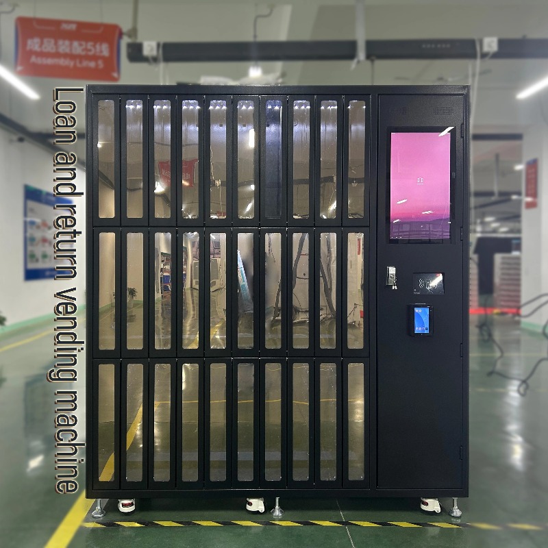 Sports Equipment Locker - カスタマイズ可能なレンタル・返却ツール、スポーツ用品、テニスラケット、ロッカー、海辺のアクティビティ用自動販売機