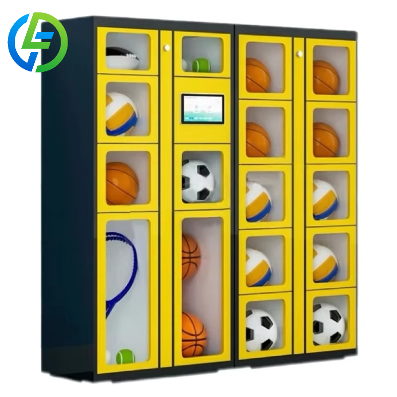 Sports Equipment Locker - 24時間スマートスポーツ用品レンタルロッカーのカスタマイズ：バスケットボール、バドミントンラケット、テニスラケット、卓球ラケットのシェアリング