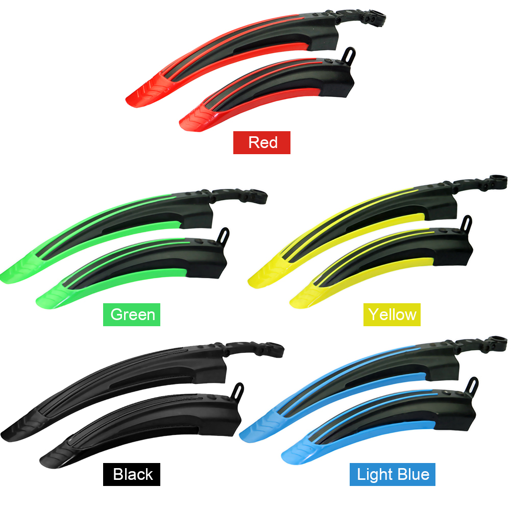 Sports Equipment Kit - マウンテンバイクのフロントとリアのマッドガードウィングセット,サイクリング用品,マウンテンバイク,自転車,2個