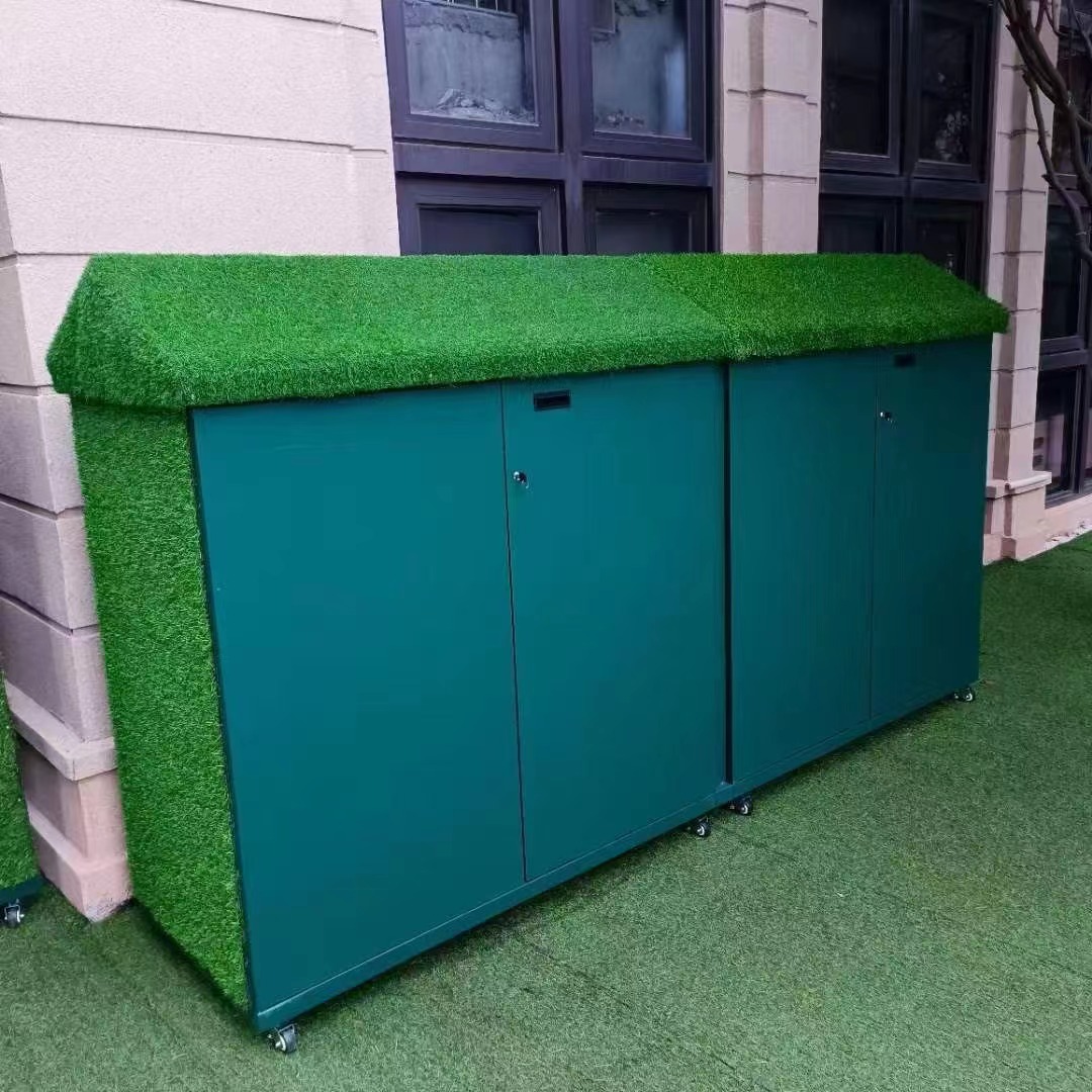 幼稚園の屋外落書き収納、スポーツ用品ロッカー、おもちゃ、積み - Sports Equipment Locker のレビューと価格