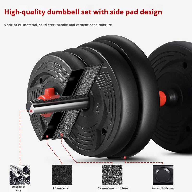 メンズホームフィットネス調整可能ウェイトダンベルセットスチー - Sports Equipment For Training のレビューと価格