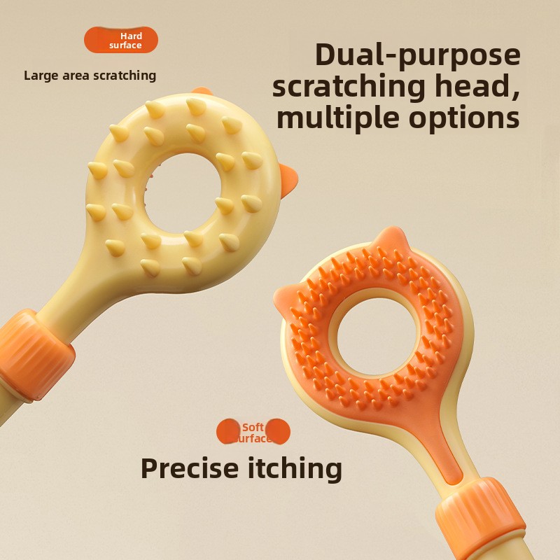 伸縮式ペットスクラッチスティック 2-in-1 猫用マッサー - Lacrosse Stick Head のレビューと価格