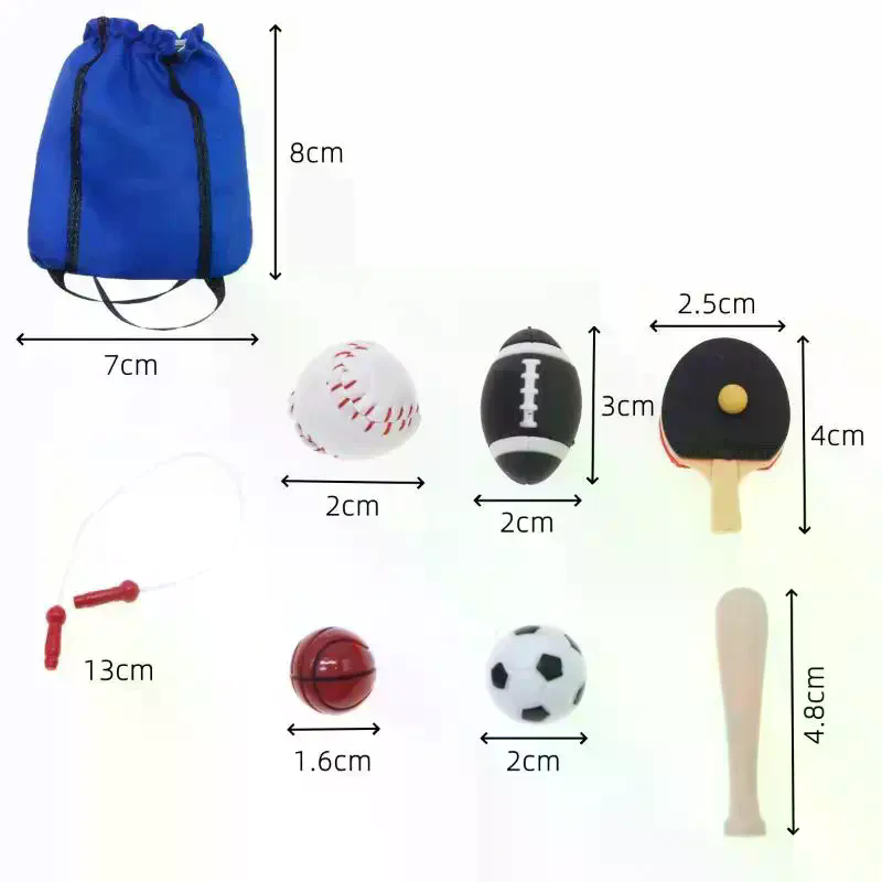 1/12 ドールハウスシミュレーションミニスポーツ用品キット - Sports Equipment Kit のレビューと価格