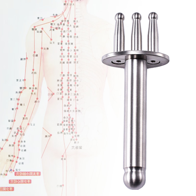 3ヘッド磁気フォーク磁気スティックリンパ経絡マッサージスティ - Lacrosse Stick Head のレビューと価格