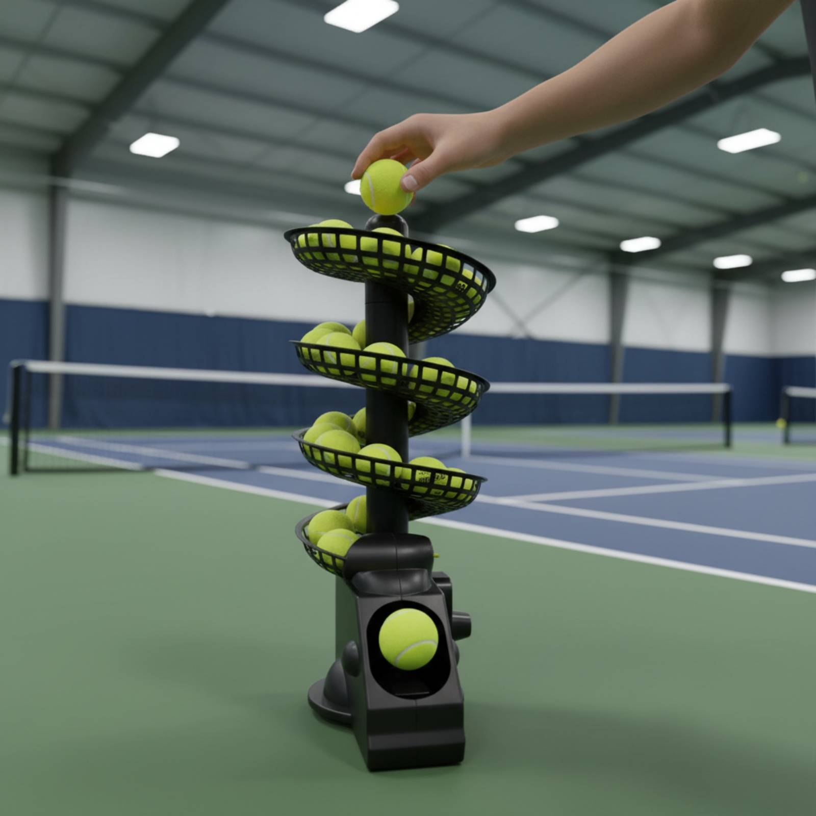 ポータブルテニスボールマシン 複数設定可能 スポーツトレーニ - Sports Equipment For Training のレビューと価格