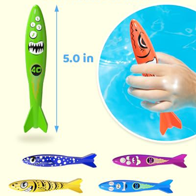 ダイビングプールアクセサリーセット – 魚雷付き加重水中トレ - Sports Equipment Kit のレビューと価格