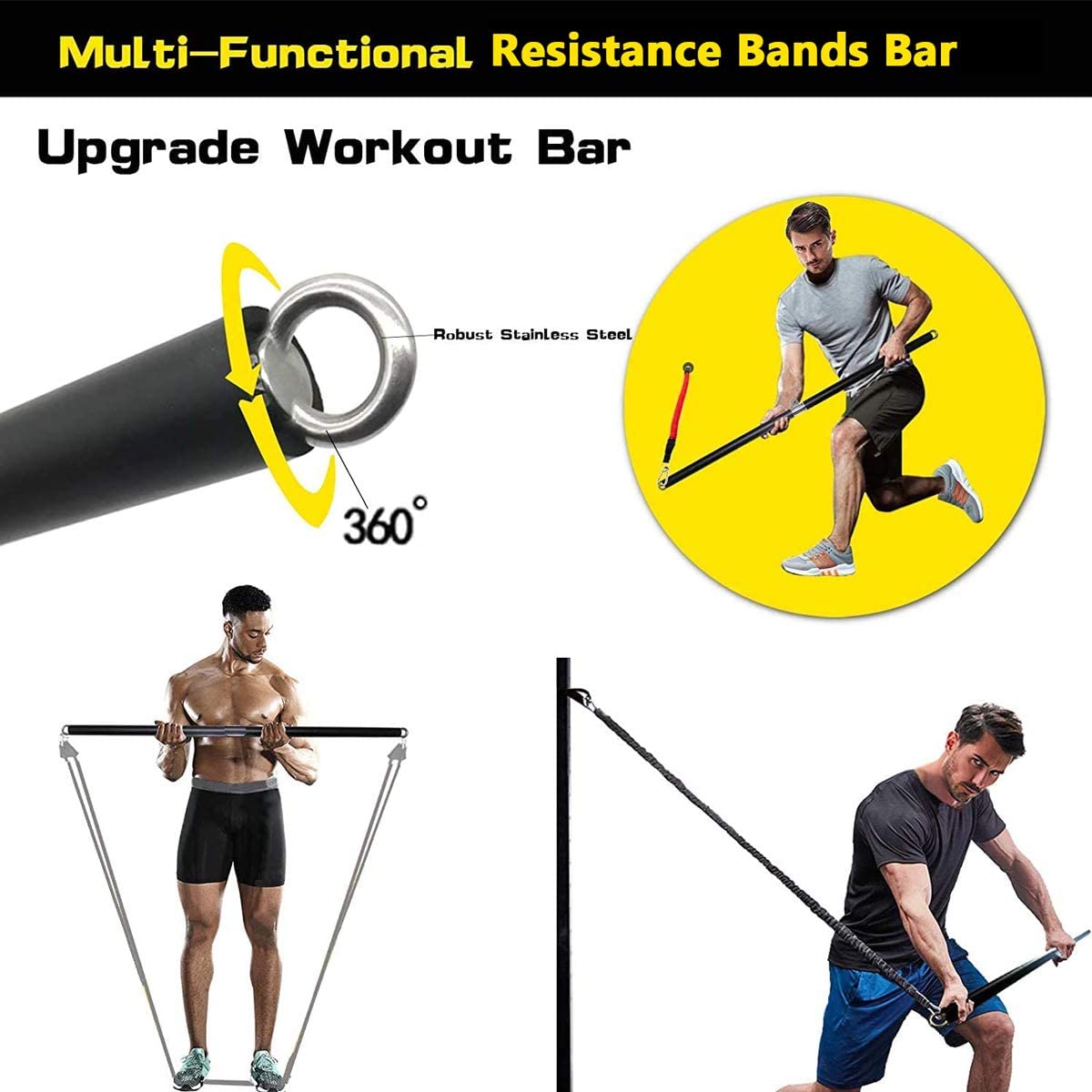 150ポンド フィットネス戦利品抵抗弾性バンドワークアウト  - Sports Equipment Kit のレビューと価格